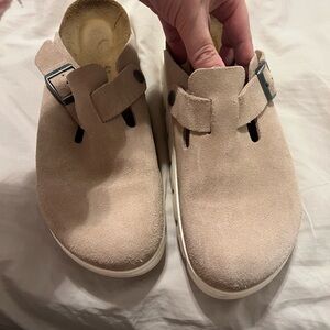 Birkenstock papillio Boston chunky platform clog